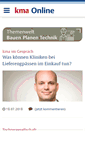 Mobile Screenshot of kma-online.de